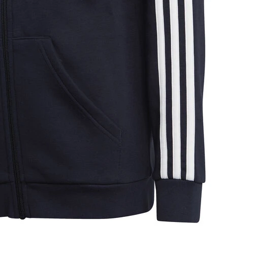 ADIDAS 3-Stripes Fleece Full-Zip Hoodie Boys - Image 4
